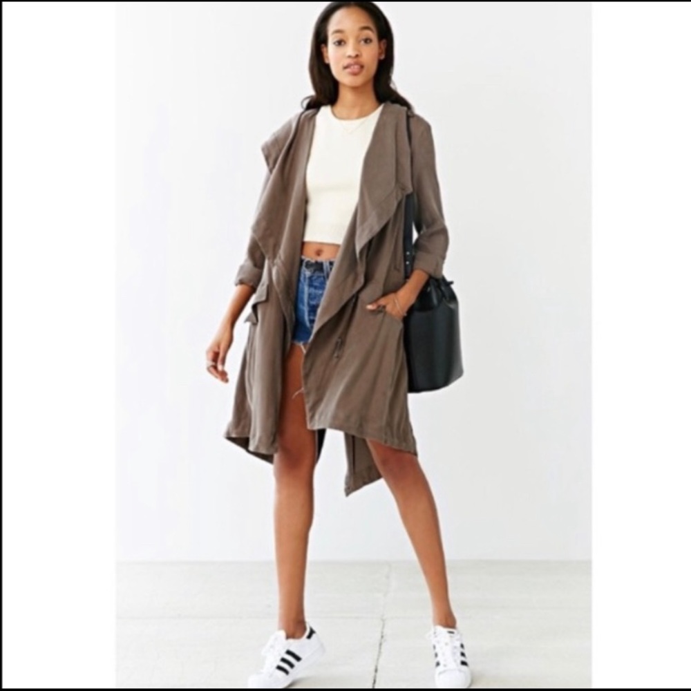 NWOT Brown Light-Weight Duster